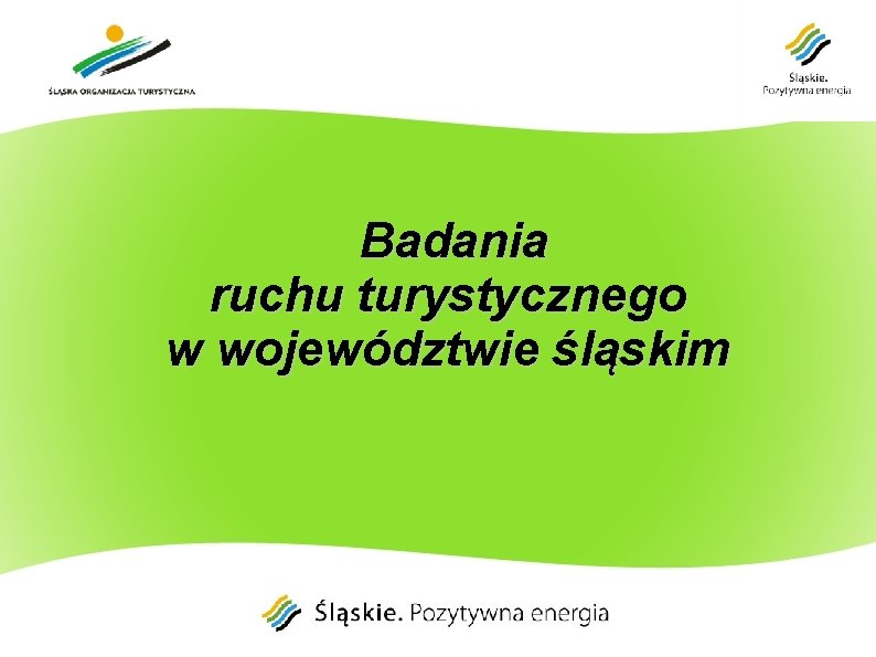 Badania ruchu turystycznego w województwie śląskim 
