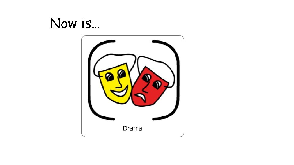 Now is… 