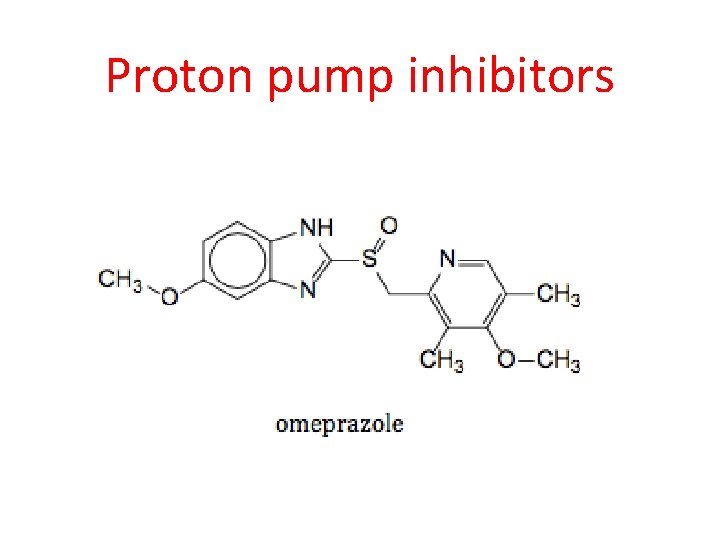 Proton pump inhibitors 