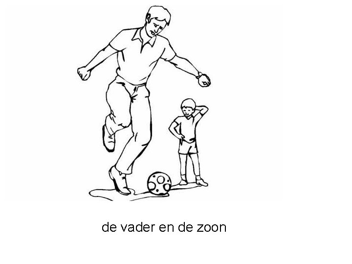 de vader en de zoon 