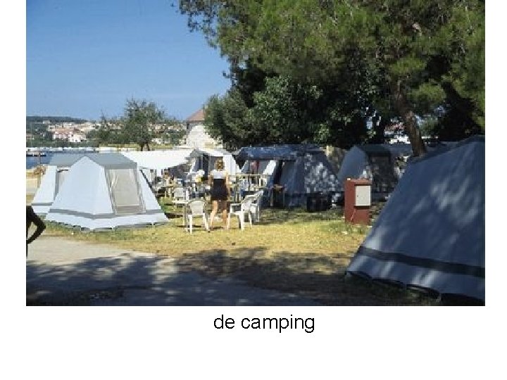 de camping 
