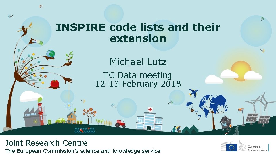 INSPIRE code lists and their extension Michael Lutz