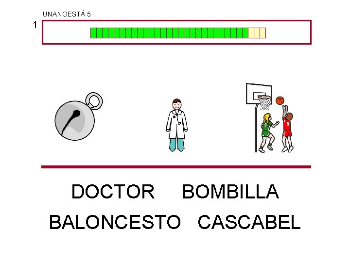 UNANOESTÁ 5 1 DOCTOR BOMBILLA BALONCESTO CASCABEL 