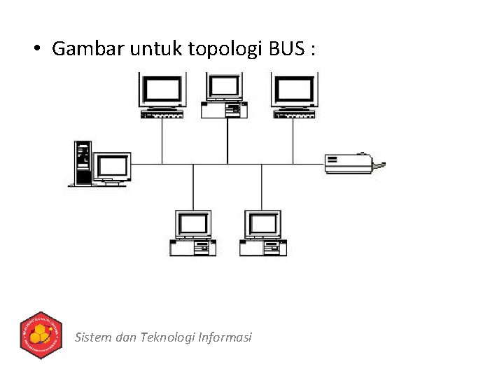  • Gambar untuk topologi BUS : Sistem dan Teknologi Informasi 