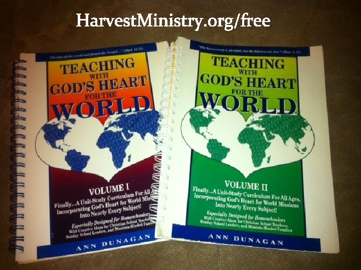 Harvest. Ministry. org/free 