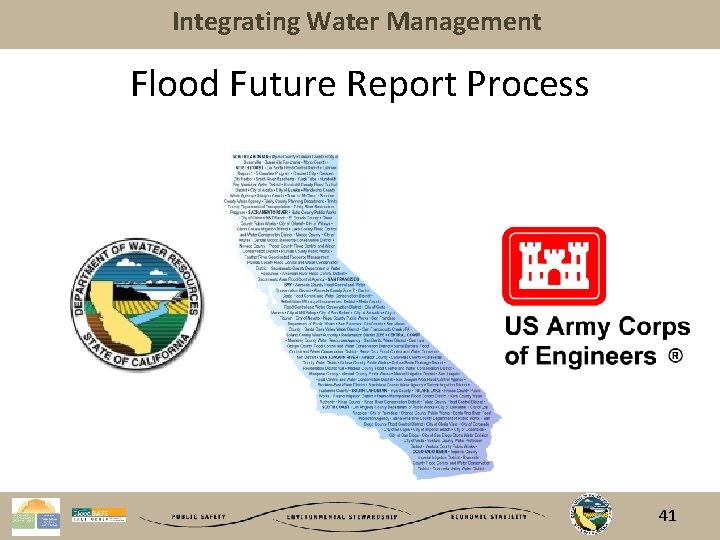 Integrating Water Management Flood Future Report Process 41 