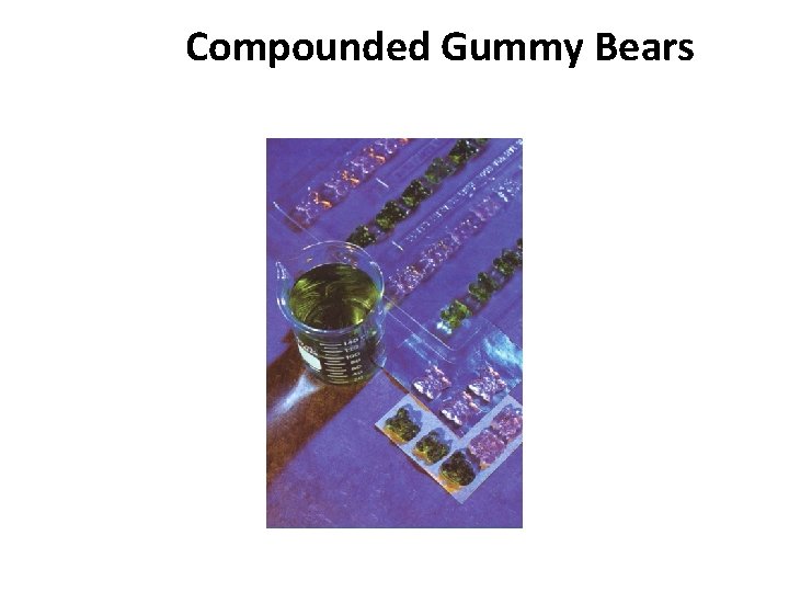 Compounded Gummy Bears 