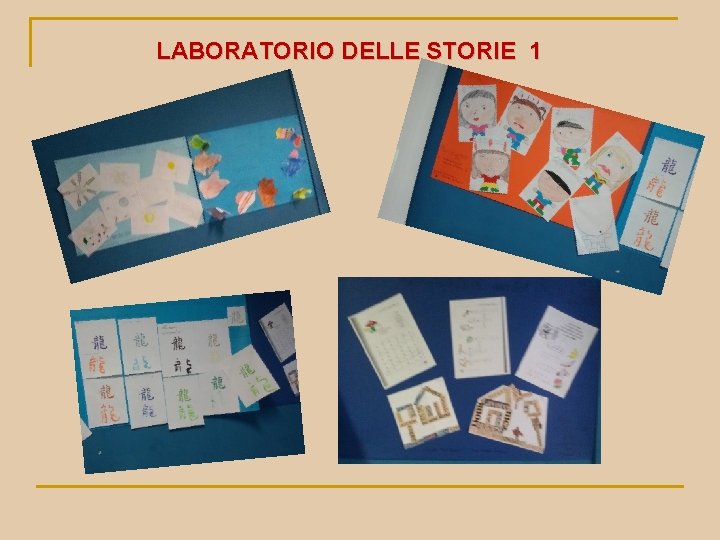 LABORATORIO DELLE STORIE 1 