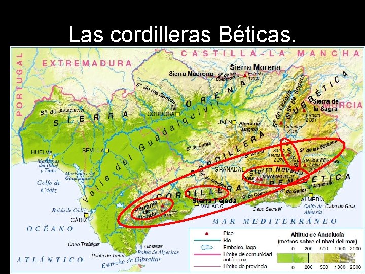 Las cordilleras Béticas. Sierra Tejeda 