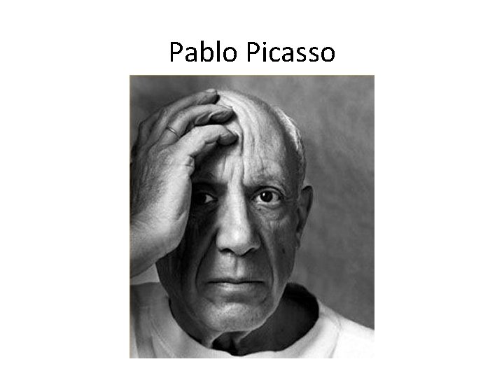 Pablo Picasso 