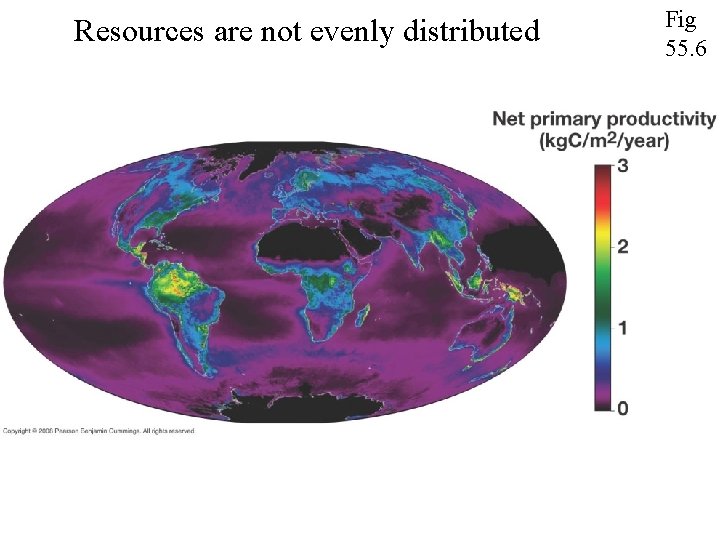 Resources are not evenly distributed Fig 55. 6 
