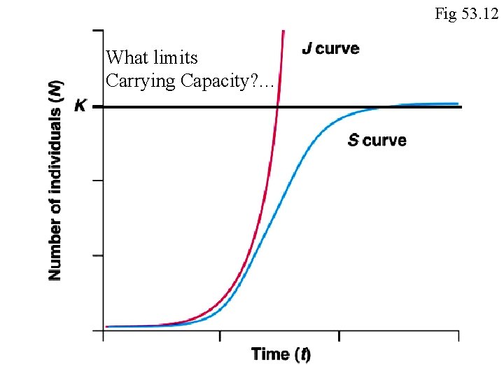 Fig 53. 12 What limits Carrying Capacity? … 
