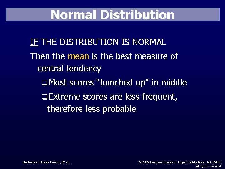 Statistical Power Normal Distribution Quality Control Chapter 4 Fundamentals of Statistics Power