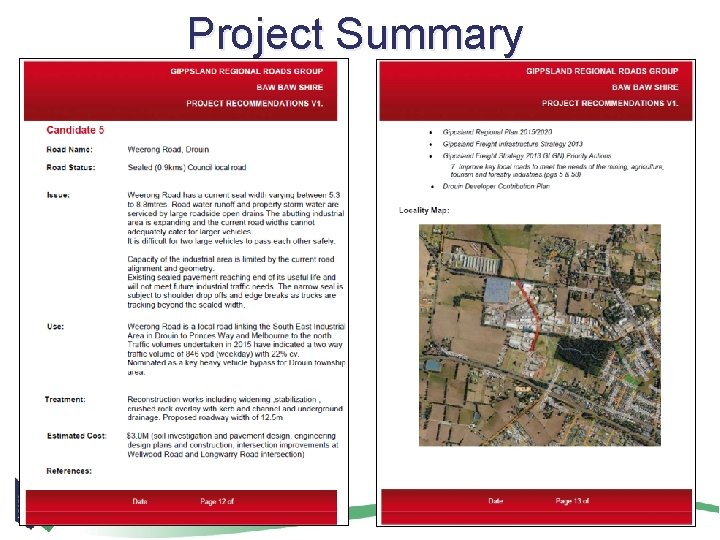 Project Summary 