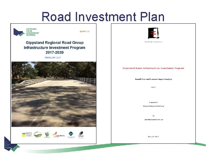 Road Investment Plan 