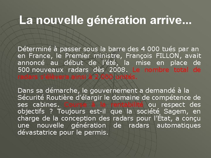 La nouvelle génération arrive. . . Déterminé à passer sous la barre des 4
