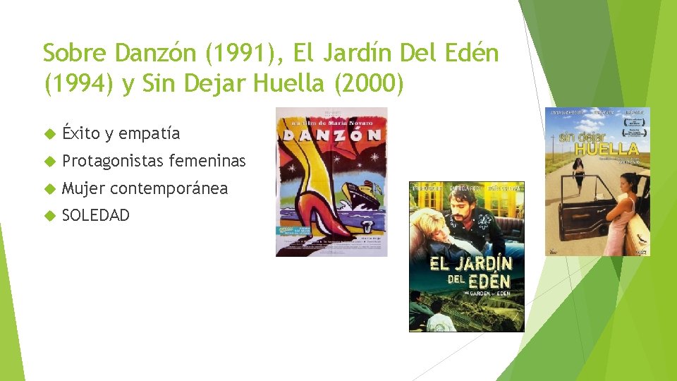 Sobre Danzón (1991), El Jardín Del Edén (1994) y Sin Dejar Huella (2000) Éxito Sobre Danzón (1991), El Jardín Del Edén (1994) y Sin Dejar Huella (2000) Éxito