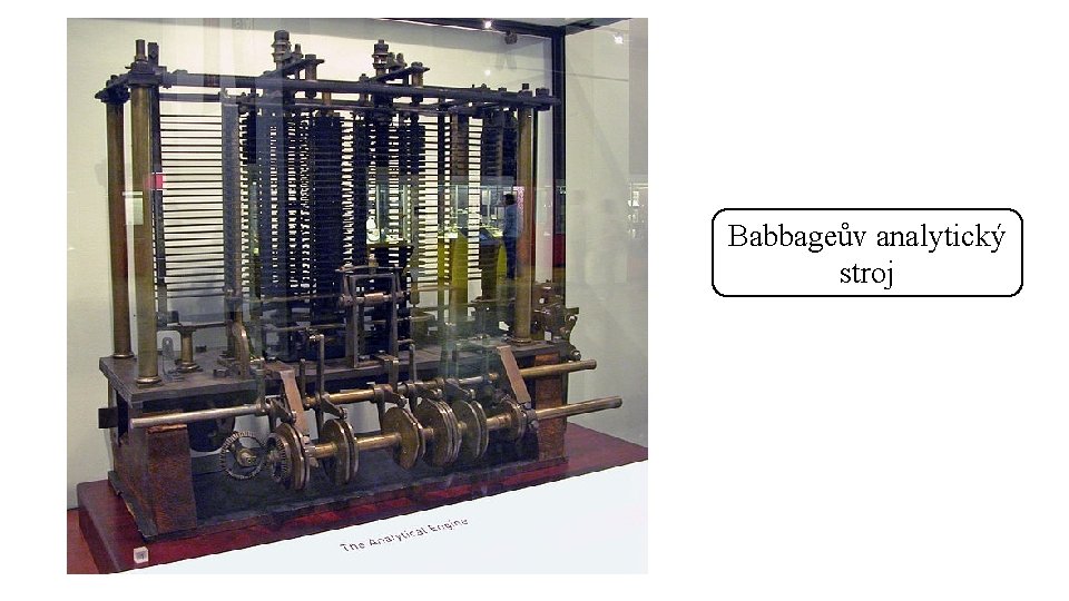 Babbageův analytický stroj 