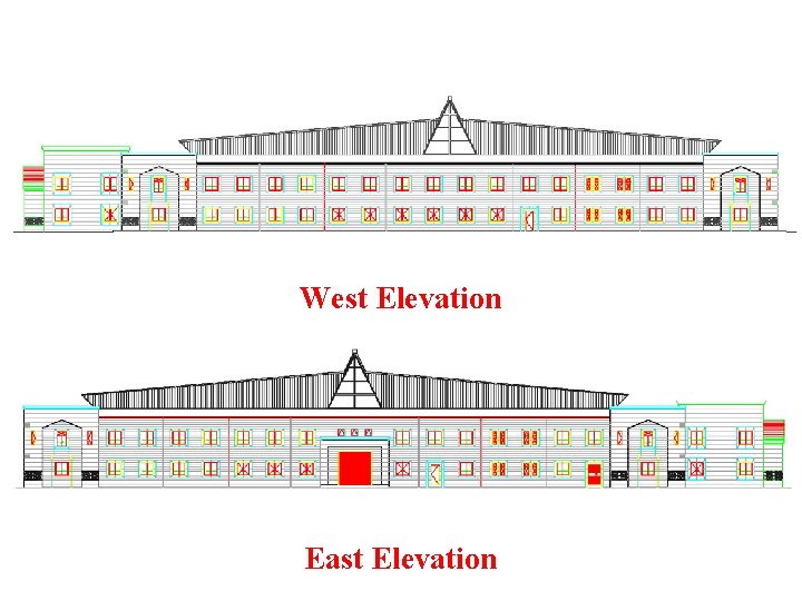 West Elevation East Elevation 