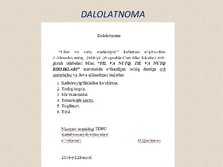 DALOLATNOMA 