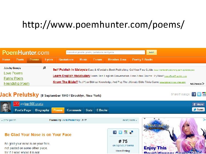 http: //www. poemhunter. com/poems/ 31 
