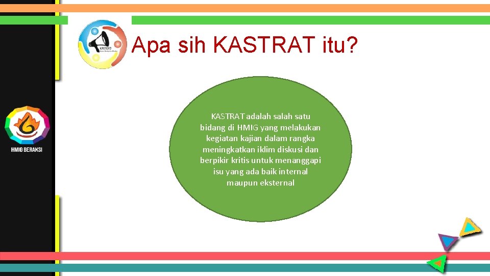 Apa sih KASTRAT itu? KASTRAT adalah satu bidang di HMIG yang melakukan kegiatan kajian