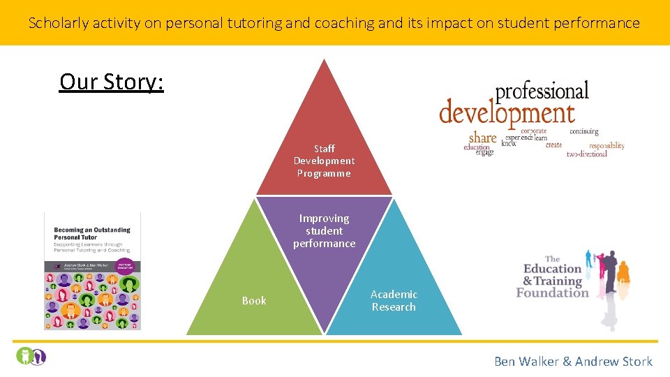 Scholarly activity on personal tutoring and coaching and its impact on student performance Our