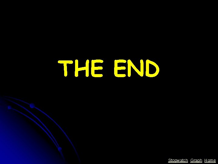 THE END Stopwatch Graph Home THE END Stopwatch Graph Home