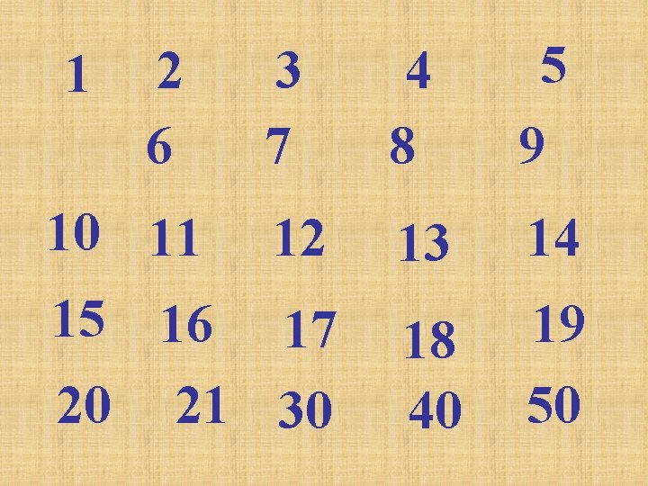 1 2 6 10 11 15 16 20 3 7 4 8 5 9 1 2 6 10 11 15 16 20 3 7 4 8 5 9