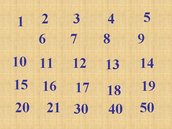 1 2 6 10 11 15 16 20 3 7 4 8 5 9 1 2 6 10 11 15 16 20 3 7 4 8 5 9