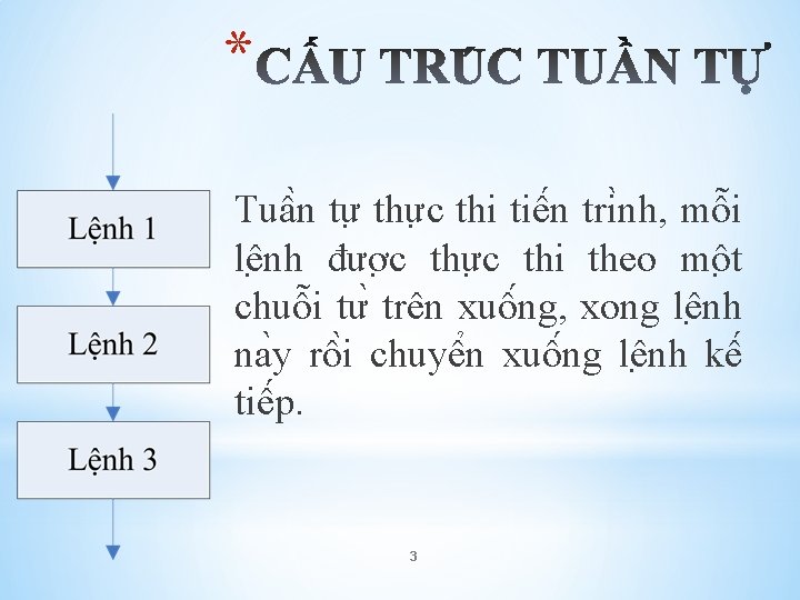 * Tuâ n tư thư c thi tiê n tri nh, mô i lê