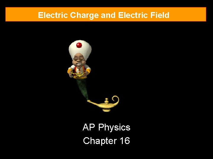 Electric Charge and Electric Field AP Physics Chapter 16 