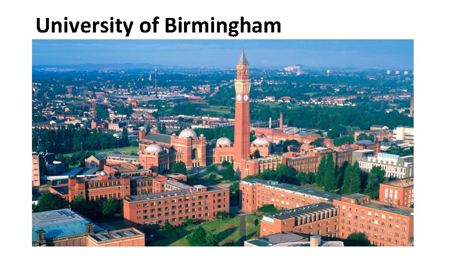 University of Birmingham 