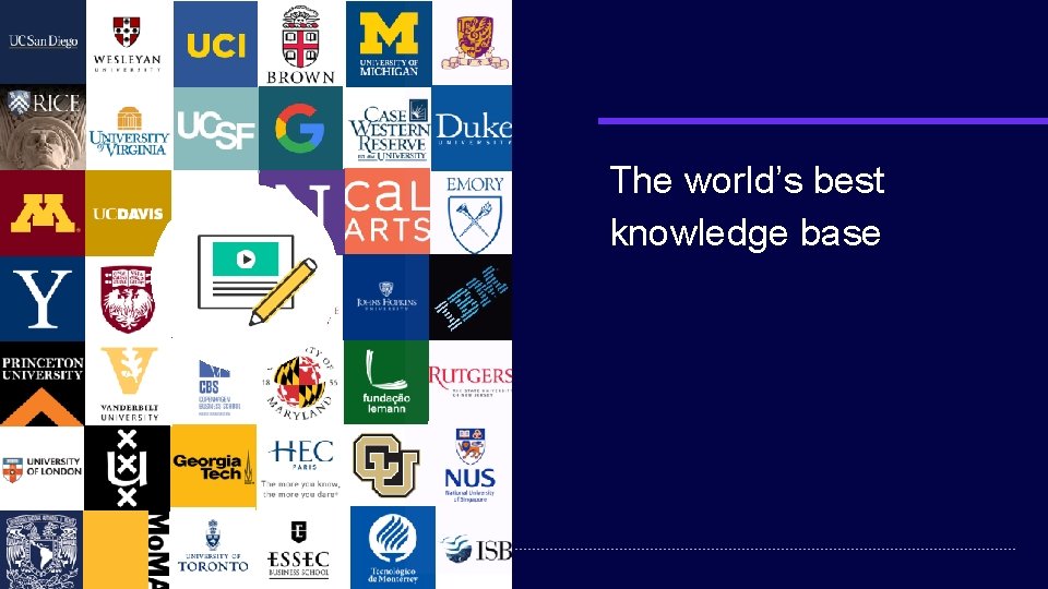 The world’s best knowledge base 