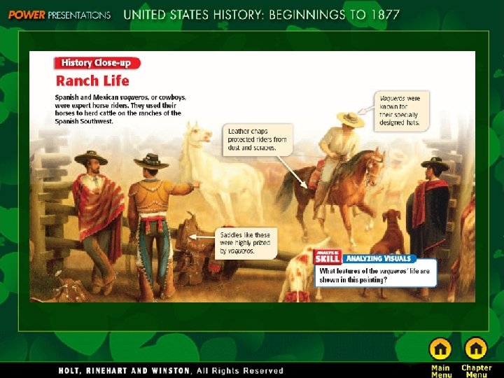 Chapter 11 Expanding West Section Notes Trails to