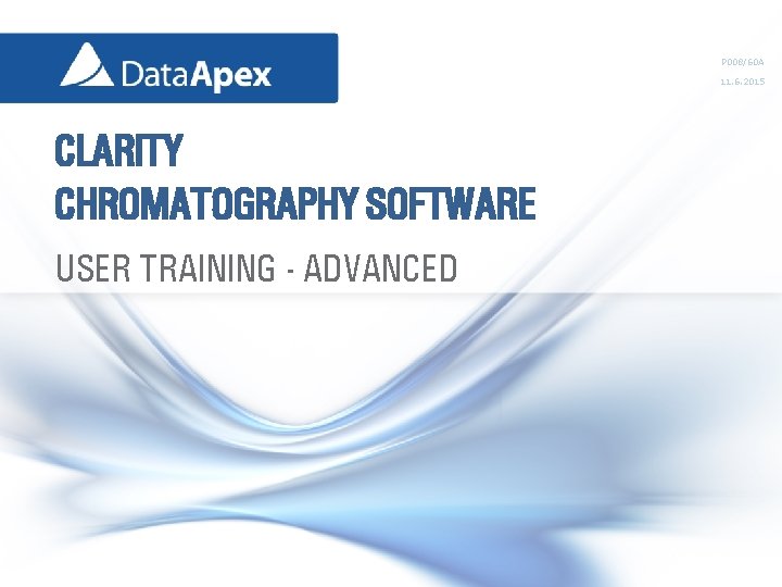 P 00860 A 11 6 2015 CLARITY CHROMATOGRAPHY