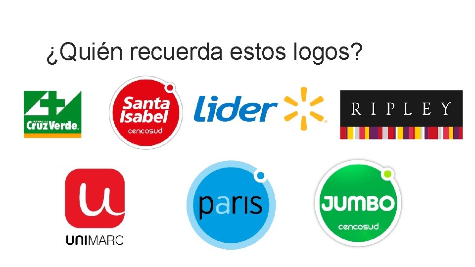 ¿Quién recuerda estos logos? 