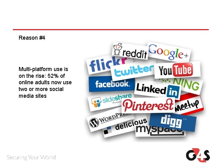 Reason #4 Multi-platform use is on the rise: 52% of online adults now use Reason #4 Multi-platform use is on the rise: 52% of online adults now use