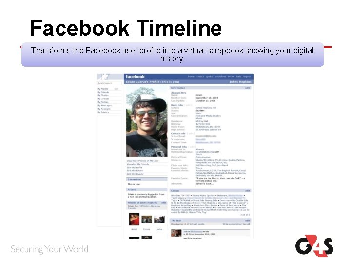Facebook Timeline Transforms the Facebook user profile into a virtual scrapbook showing your digital Facebook Timeline Transforms the Facebook user profile into a virtual scrapbook showing your digital
