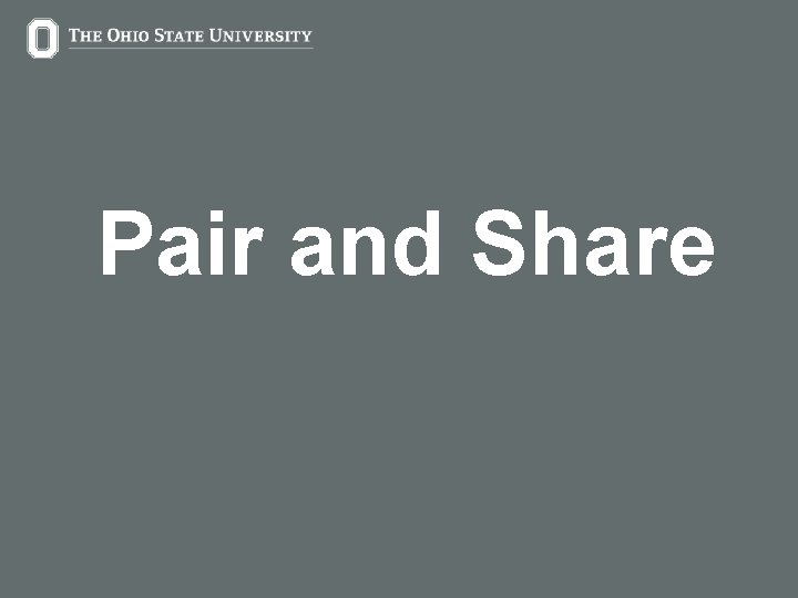 Pair and Share 18 
