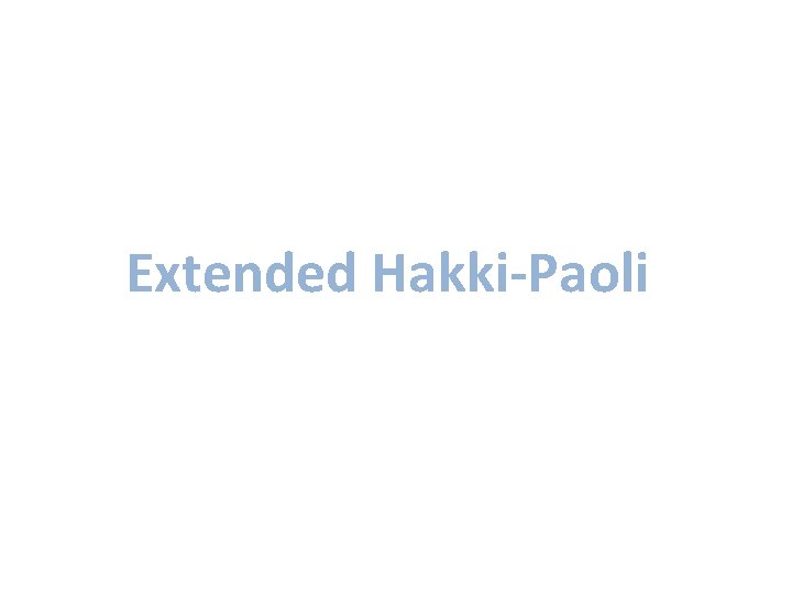 Extended Hakki-Paoli 
