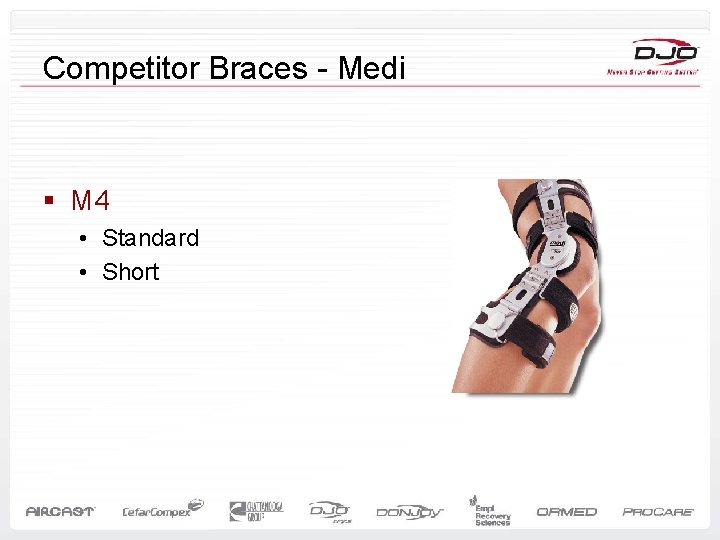 Competitor Braces - Medi § M 4 • Standard • Short 