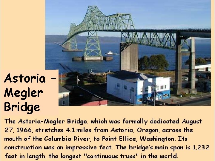 Astoria – Megler Bridge 