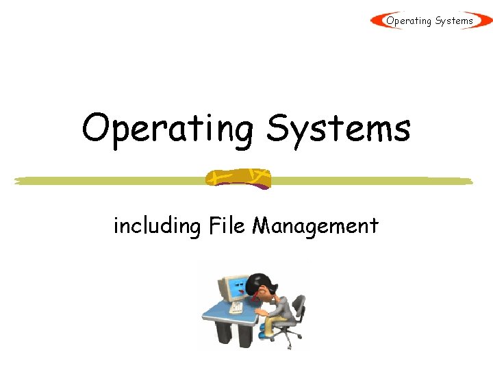 Operating Systems including File Management 