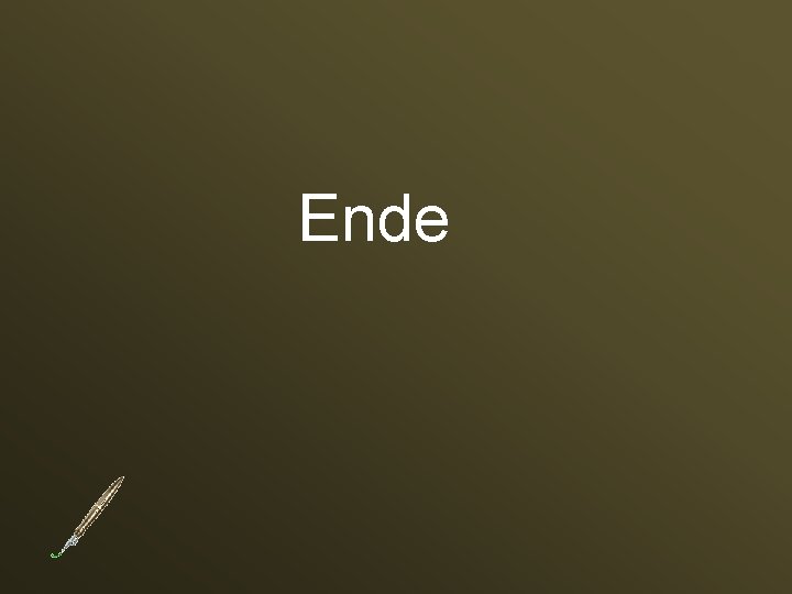  Ende 