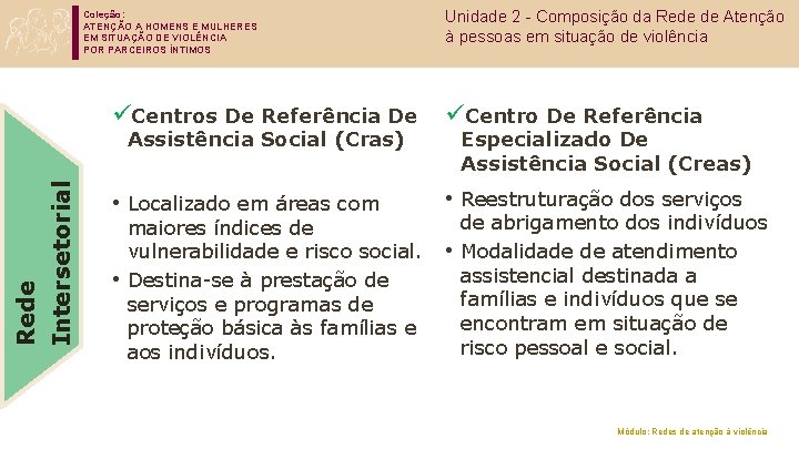 Coleção: ATENÇÃO A HOMENS E MULHERES EM SITUAÇÃO DE VIOLÊNCIA POR PARCEIROS ÍNTIMOS üCentros