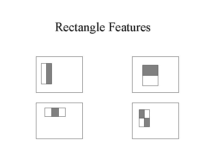 Rectangle Features 