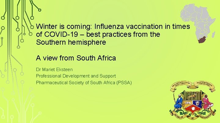 Winter is coming: Influenza vaccination in times of COVID-19 – best practices from the