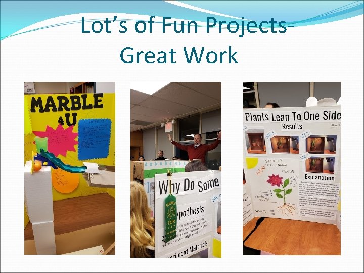 Lot’s of Fun Projects. Great Work 