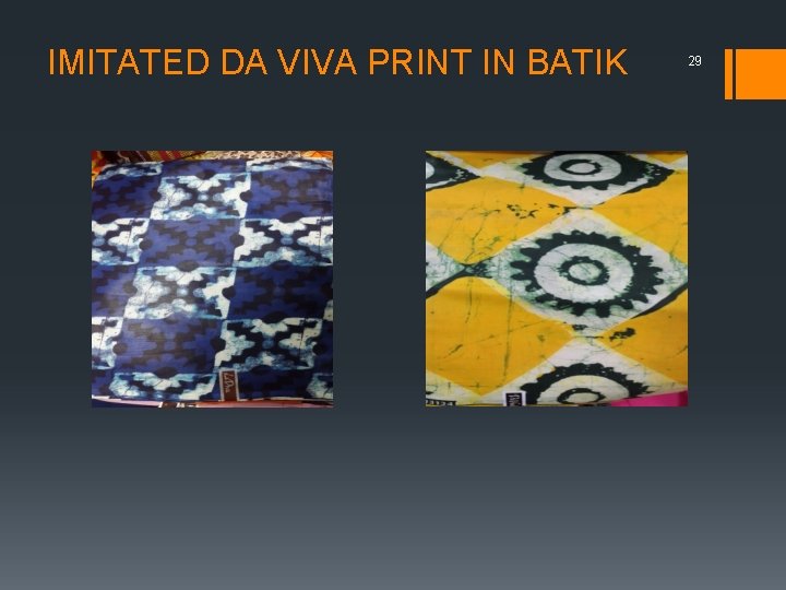 IMITATED DA VIVA PRINT IN BATIK 29 